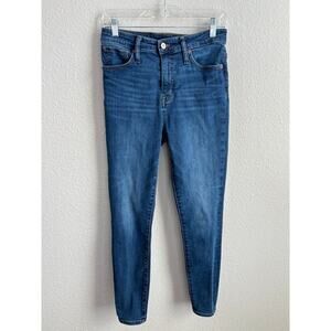 J. Crew Mercantile Curvy Jeans Women's 29 High Rise Skinny Leg Medium Wash